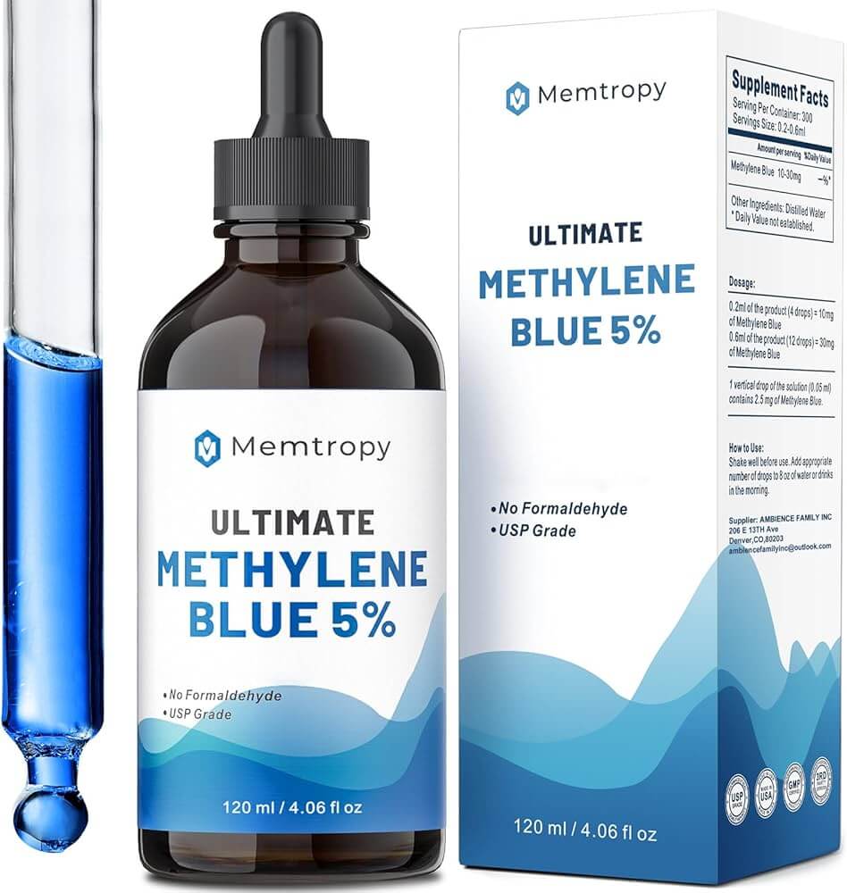 Best Methylene Blue Tincture | Pharmaceutical Grade Methylene Blue Supplement
